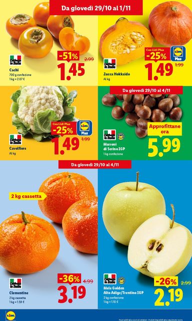 Volantino Lidl - Lidl - Fresca e conveniente valido dal 29/10 al 04/11 - pagina 2