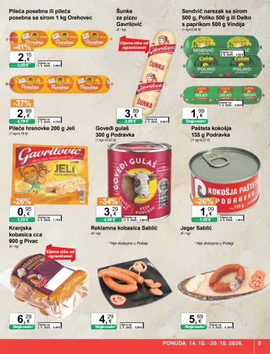 Katalog KTC - KTC vrijedi od 14.10. do 20.10. - stranica 9