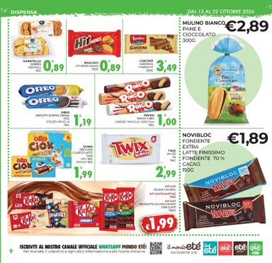 Volantino Eté - Eté - Smarty valido dal 13/10 al 22/10 - pagina 9