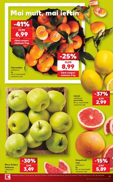 Catalogul Kaufland - Kaufland de la 28.10. până la 03.11. - pagina 13
