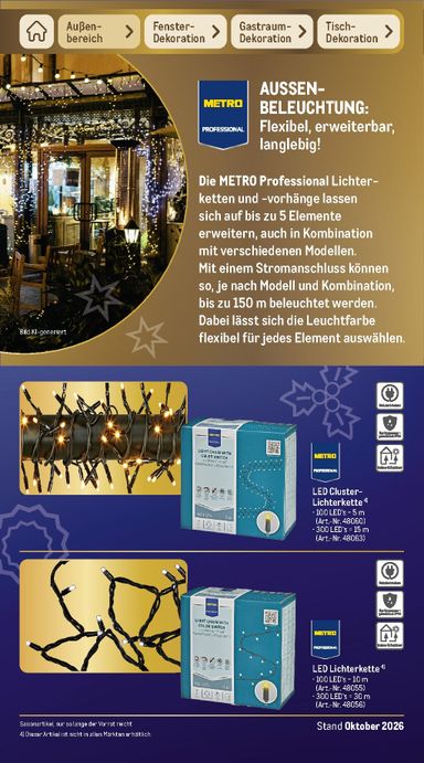 Prospekt METRO - Metro - Weihnachten gültig ab 01.10. bis 31.10. - seite 37