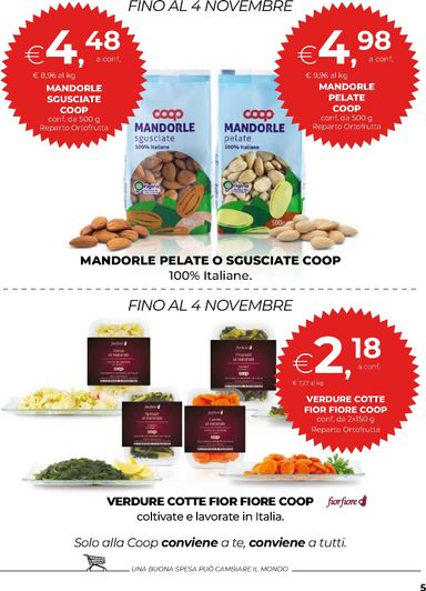 Volantino Coop Firenze - Coop Firenze - Vicino a Te valido dal 29/10 al 11/11 - pagina 5