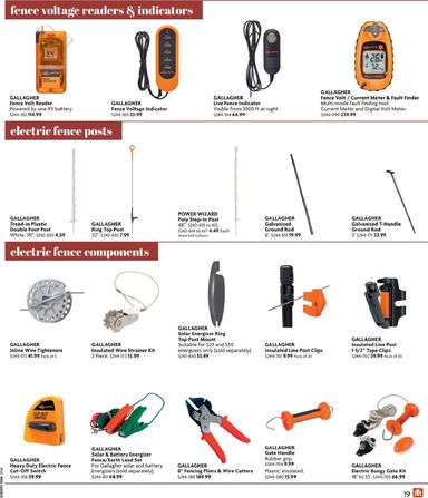 Flyer Home Hardware - Home Hardware - Farm and Rural Living valid since 04-02 until 12-31 - page 19