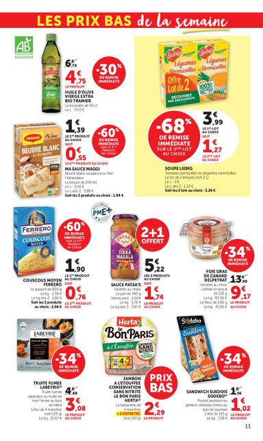 Catalogue Super U - Super U valable dès le 13/10 au 25/10 - page 11