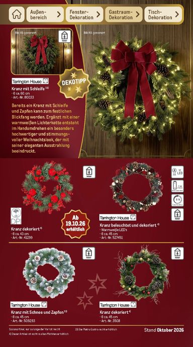 Prospekt METRO - Metro - Weihnachten gültig ab 01.10. bis 31.10. - seite 73