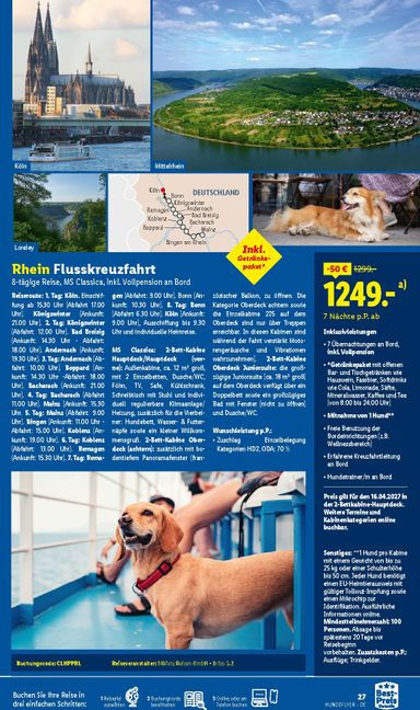 Prospekt Lidl - Lidl - Urlaub mit Hund gültig ab 29.07. bis 31.12. - seite 27