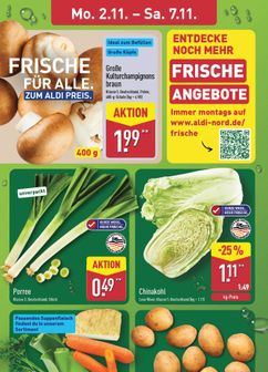 ALDI Nord-Prospekt von Montag 02.11.