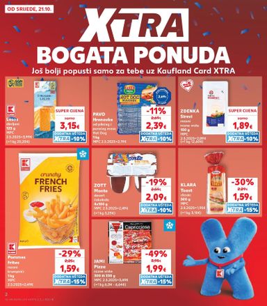 Katalog Kaufland - Kaufland vrijedi od 21.10. do 27.10. - stranica 2