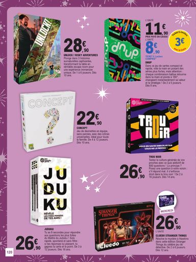 Catalogue E.Leclerc - E.Leclerc - Jouets valable dès le 13/10 au 05/12 - page 120