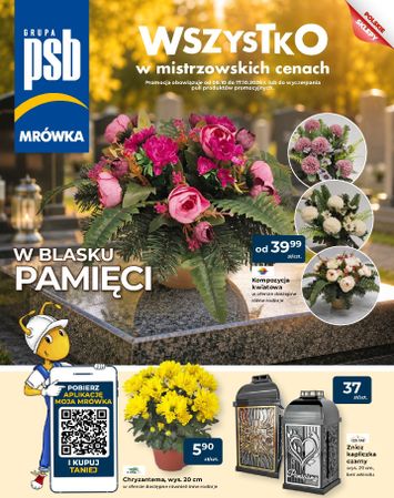 Gazetka Mrówka - Mrówka - Andrychów od 08.10. do 17.10. - strona 1