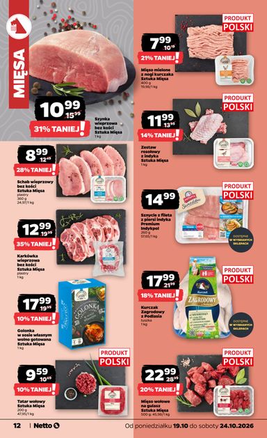 Gazetka Netto - Netto - Food od 19.10. do 24.10. - strona 12