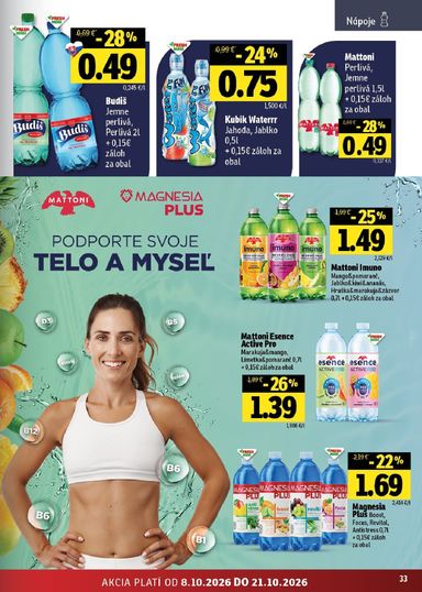 Leták FRESH - Fresh - Stredné a západné Slovensko od 08.10. do 21.10. - strana 33