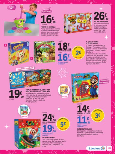 Catalogue E.Leclerc - E.Leclerc - Jouets valable dès le 13/10 au 05/12 - page 105