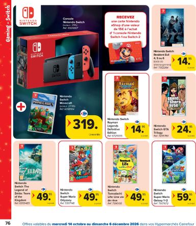 Folder Carrefour - Carrefour - Catalogue Jouets van 14/10 tot 06/12 - side 76