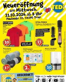 TEDi - Neueröffnung in Trier