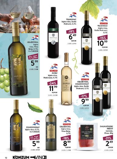 Katalog Konzum - Konzum - Vinoteka vrijedi od 12.10. do 25.10. - stranica 12