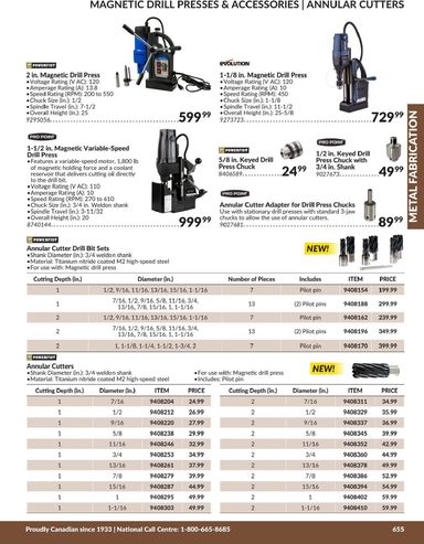 Flyer Princess Auto - Princess Auto - Metal Fabrication valid since 04-21 until 12-31 - page 46