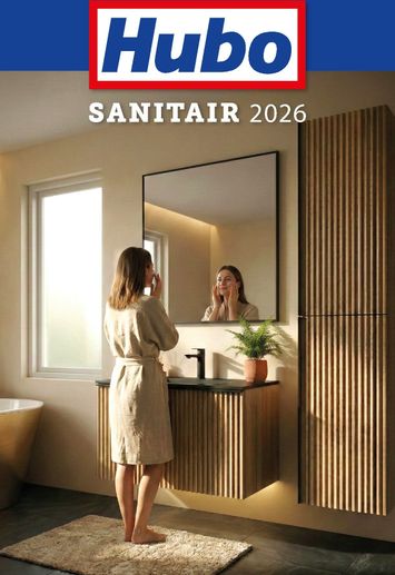 Folder Hubo - Hubo - Sanitairspecial van 01/02 tot 31/12 - side 1