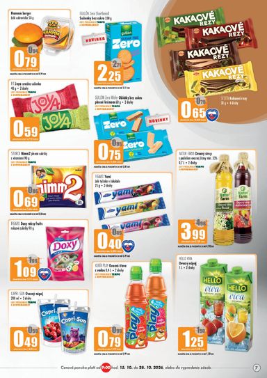 Leták COOP Jednota - COOP Jednota - Galanta od 15.10. do 28.10. - strana 7