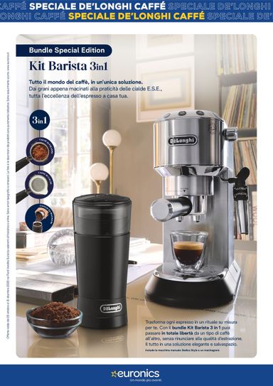 Volantino Euronics - Euronics - De Longhi Caffè valido dal 25/10 al 31/12 - pagina 10