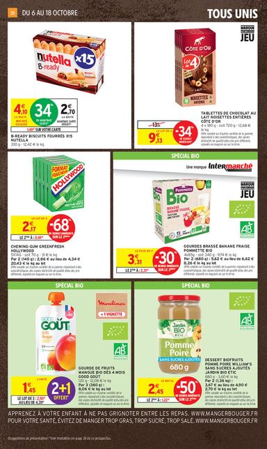Catalogue Intermarché - Intermarché valable dès le 06/10 au 18/10 - page 28