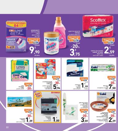Volantino Spazio Conad - Spazio Conad valido dal 02/10 al 15/10 - pagina 22