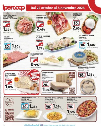 Volantino Ipercoop - Ipercoop valido dal 22/10 al 04/11 - pagina 14