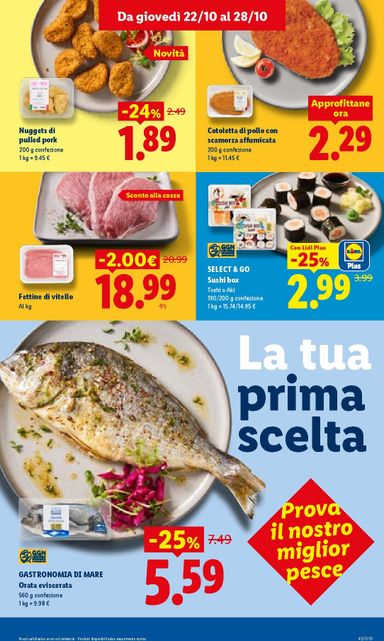 Volantino Lidl - Lidl valido dal 22/10 al 28/10 - pagina 9