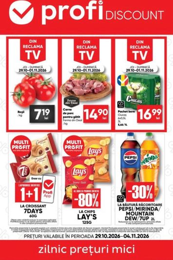 Catalogul PROFI - PROFI Discount de la 29.10. până la 04.11. - pagina 1