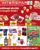 INTERSPAR, érvényes csütörtöktől 2026.10.22.