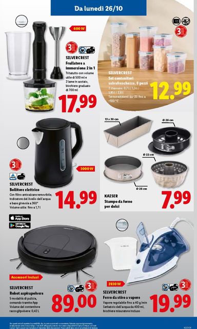 Volantino Lidl - Lidl valido dal 22/10 al 28/10 - pagina 43