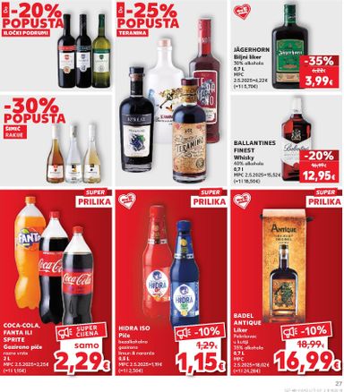 Katalog Kaufland - Kaufland vrijedi od 21.10. do 27.10. - stranica 27