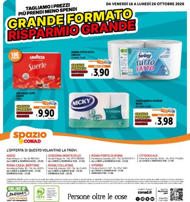 Volantino Spazio Conad - Spazio Conad - Prendi 3, paghi 2 valido dal 16/10 al 26/10 - pagina 8