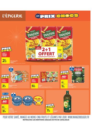Catalogue Carrefour Market - Carrefour Market - Les Prix Chocs valable dès le 27/10 au 08/11 - page 7
