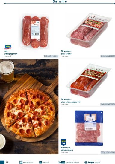 Katalog Metro - Metro - Poslovna rješenja - Pizzeria vrijedi od 06.07. do 31.12. - stranica 18