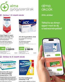 Alma Gyógyszertárak