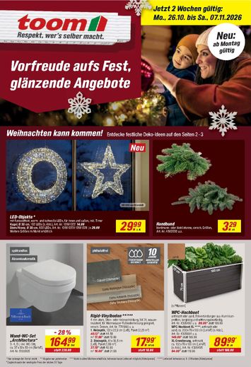 Prospekt toom - Toom gültig ab 26.10. bis 07.11. - seite 1