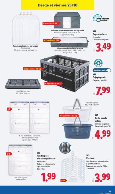 Folleto Lidl - Lidl - Bazar del 19/10 al 25/10 - página 25
