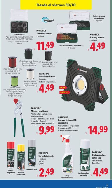 Folleto Lidl - Lidl - Bazar del 26/10 al 01/11 - página 31