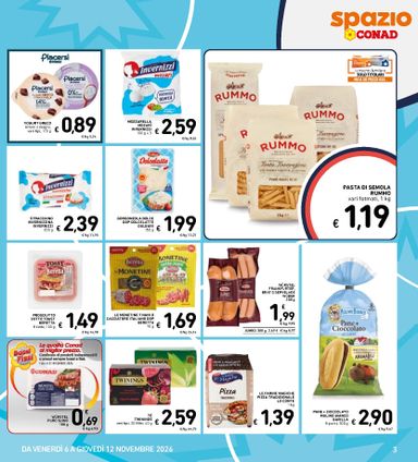 Volantino Spazio Conad - Spazio Conad - 7 giorni di extra convenienza valido dal 06/11 al 12/11 - pagina 3