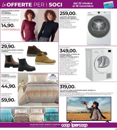 Volantino Coop - Coop valido dal 22/10 al 04/11 - pagina 25