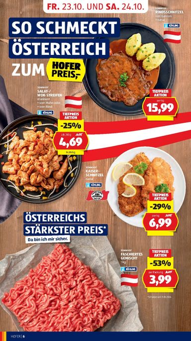 HOFER-Flugblatt - HOFER gültig ab 23.10. bis 29.10. - seite 14