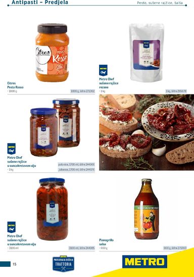 Katalog Metro - Metro - Poslovna rješenja - Trattoria vrijedi od 04.03. do 31.12. - stranica 15