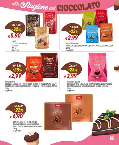 Volantino Galassia - Galassia - La stagione del cioccolato valido dal 29/10 al 22/11 - pagina 11