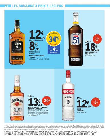 Catalogue E.Leclerc - E.Leclerc - Nos promos du moment valable dès le 13/10 au 24/10 - page 26