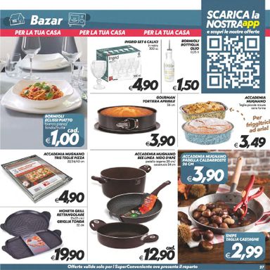 Volantino Super Conveniente - Super Conveniente - Avola/Caltanissetta/ Sancataldo/Barcellona/Milazzo/ Villafranca valido dal 13/10 al 22/10 - pagina 27