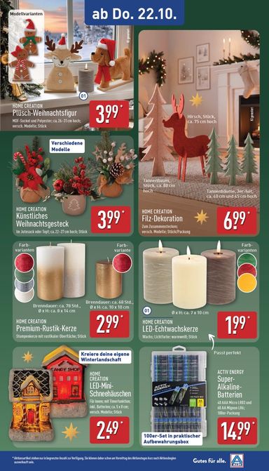 Prospekt ALDI Nord - ALDI NORD - Ausblick gültig ab 19.10. bis 24.10. - seite 12