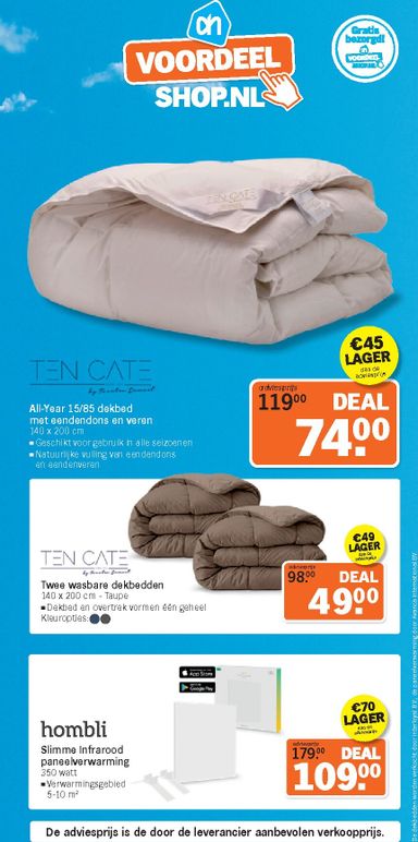 Folder Albert Heijn - Albert Heijn - Voordeelshop van 26-10 tot 31-03 - side 2