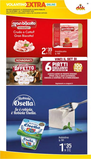 Volantino DOK - DOK valido dal 22/10 al 01/11 - pagina 32