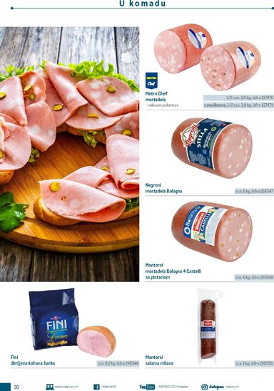 Katalog Metro - Metro - Poslovna rješenja - Doručak vrijedi od 01.01. do 31.12. - stranica 30